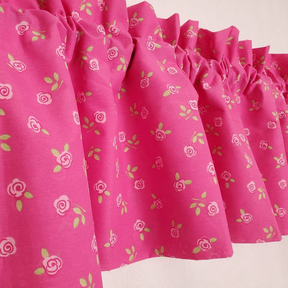 Disney Home Princess Valance Pink with Roses